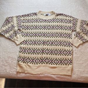 American Crew Club Vintage Crew Neck Sweater Size XL